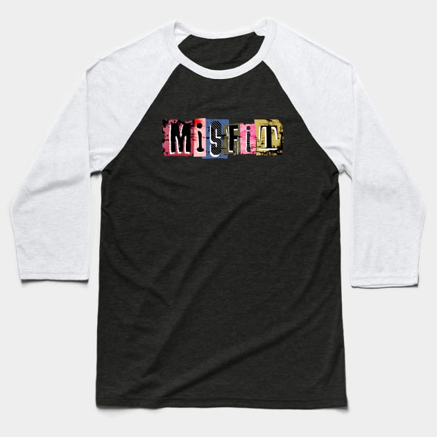 MISFIT Baseball T-Shirt by Off the Page